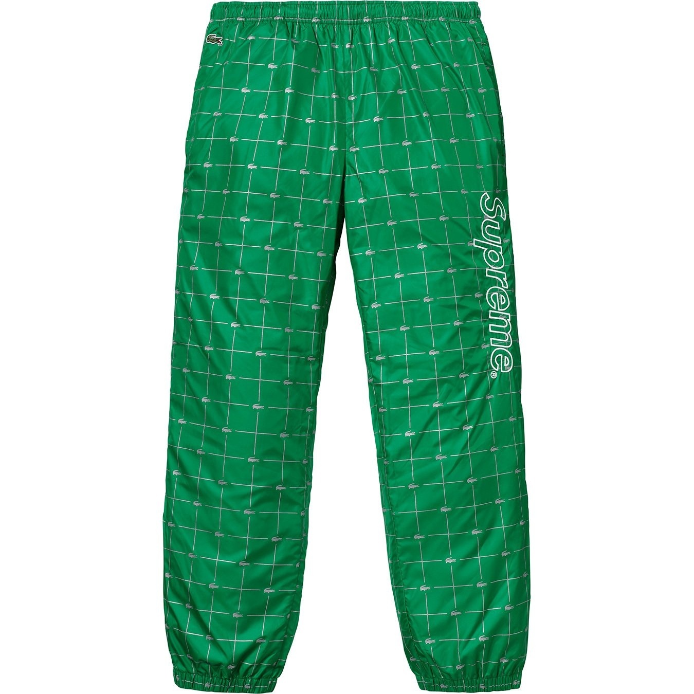 Supreme®/LACOSTE Reflective Grid Nylon Track Pant view 4
